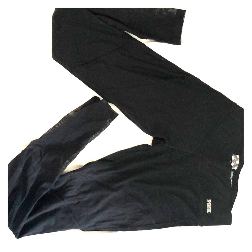 Victoria secret pink leggings- xs black